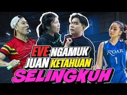 TERCIDUK S3LIN9KUH ⁉️ NIAT TANDING BADMINTON, JUAN MALAH KETAHUAN EVE NGOBROL SAMA CEWEK LAIN ⁉️