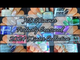 KB Shimmer Perfectly Seasoned Collection Winter 2024 Swatches #paidpr