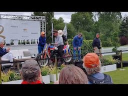 Bubba Shobert watches his AMA GNC  winning RS750 start at the 2023 Quail