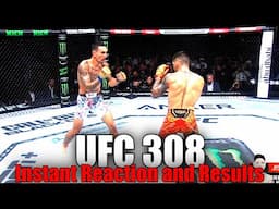 UFC 308 (Ilia Topuria vs Max Holloway): Reaction and Results