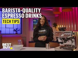 Barista-Quality Drinks at Home with the Breville Barista Express Impress – Tech Tips from Best Buy