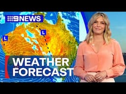 Australia Weather Update: Hot day ahead for Melbourne after balmy night | 9 News Australia