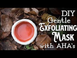 Gentle Exfoliating Face Mask Recipe by Erin at Floranella