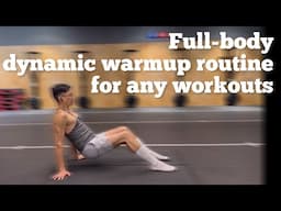 Full body dynamic warmup routine for any workouts 5 mins