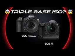 🤯 Triple Base ISO 🤯 Canon R5 II & Canon R1Triple Base ISO