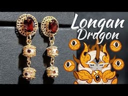 Longan Dragon Cookie Earrings DIY 👁️🐉 Cookie Run Ovenbreak | 쿠키런 용안 드래곤 쿠키 귀걸이 만들기