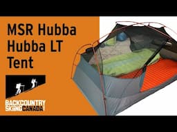 Sneak Peak of the updated MSR Hubba Hubba LT Tent