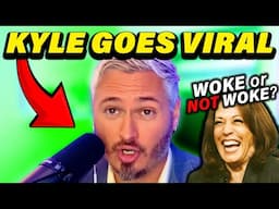 Kyle Kulinski CALLED OUT by Tim Pool over VIRAL POST Defending Kamala as NOT Woke