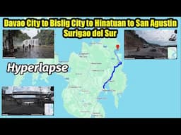 Davao City to Bisllig City (Tinuy-an Falls to Enchantedf River to Britania Island