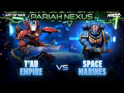 T'au Empire vs. Ultramarines Competitive Warhammer 40k Battle Report