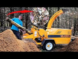 Testing CHEAPEST $5000 Chinese WOOD CHIPPER (on Alibaba)