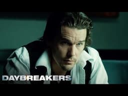 'Distributing the Cure' Scene | Daybreakers