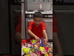 Halloween Candy Gets Dumped on Kid #shorts