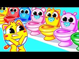 Baby Potty Training | Helpful Habits for Kids | Funny Song For Baby & Nursery Rhymes by Toddler Zoo