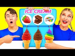 Mystery Ice Cream Challenge by AZaZa Challenge