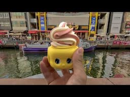 10 Japanese Amusing Street Foods at Osaka 🐙🍦 Dotonbori