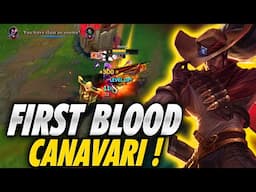 FIRST BLOOD CANAVARI !!!!