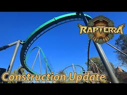 Rapterra LOOKS AMAZING! | Kings Dominion | Construction Update | November 2024