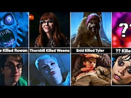 Who Killed Whom in Wednesday (w/season 2 deaths)