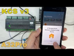 KCSv3 new functions on A32Pro ESP32-S3 Home Automation Controller