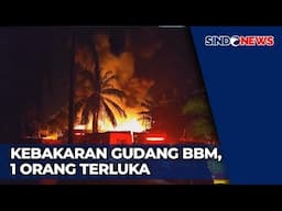 Kebakaran Gudang Penyimpanan BBM di Medan, Sumut - Sindo Sore 27/11