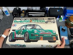 Tamiya's First R/C : Tamiya kit 58001 Porsche 934 RSR Restoration Part 1