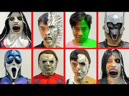 Scary Superhero Transformation Compilation by GreenHero vs