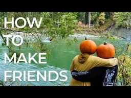 HOW TO MAKE FRIENDS Halloween pumpkin carving