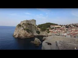 Dubrovnik Old Town WALL WALK!  COMPLETE WALL WALK TOUR!  WHEW!!!  - Dubrovnik Croatia - ECTV