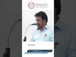 Sunbeam School of Excellence CBSE - Chairman's Speech - Set Class Rules