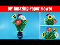 DIY Amazing Paper Flower | Easy Paper Flower