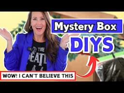 Crafting with a Crazy DIY Mystery Box! Home Decor DIYs you will want to gift!