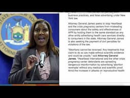 Outrageous how AG Letitia James Strikes  Anti-Abortion Group & NY Centers for Deceptive Claims!