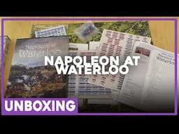 Unboxing | Napoleon At Waterloo | White Dog Games | The Players' Aid