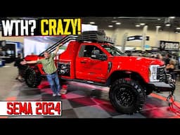 The BIGGEST And BADDEST Trucks From SEMA 2024!