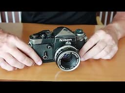 Rescued from the trash? Nikon F2 Titan camera