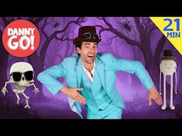 Spooky Dress-Up Dance Party! 🕷️🎃 🦇 | Halloween Dance Compilation | Danny Go! Songs for Kids