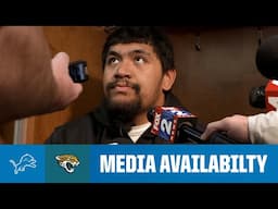 Detroit Lions players meet with the media | 2024 NFL Regular Season Week 11: Lions vs. Jaguars