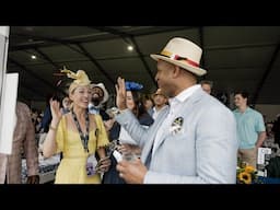 Preakness Stakes Birthday Surprise for Craig Melvin