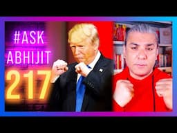 #AskAbhijit 217: US Sanctions India, Mizoram, Kuki-lala-land, Trump-Kamala, IndiaChina, Nuclear Iran