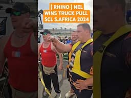 RAYNO NEL WINS 3  EVENT day 1  TRUCKPULL SCL AFRICA 2024 #shorts #shortvideo