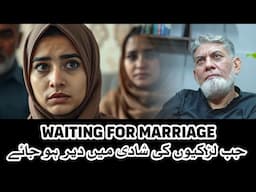 When marriage of girls are delayed : جب بچیوں کی شادی میں تاخیر ہو جائے