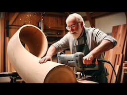 Unbelievable Creativity if U Don't Watch| Going Crazy Over the Rare Designs of 70-Year-Old Carpenter