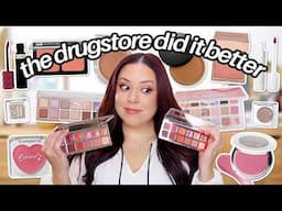 Honestly…these drugstore makeup dupes are BETTER than high end 🫢