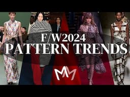 Patterns/Prints Fashion trends Fall/Winter 2024/2025| Animal Prints, Plaid & More | MM Design