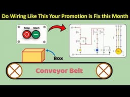 Electrical Wiring Diagram for Conveyor Belt Circuit with Limit Switch ‪@TheElectricalGuy