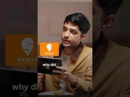 Swiggy CEO - Fire Challenge #financewithsharan #shorts #swiggyIPO