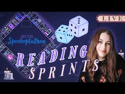 🎲Reading Sprints for Spookoplathon 🐈‍⬛