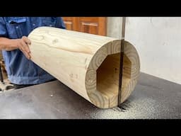 Extremely Special Handcrafted Woodworking Projects // How To Build Beautiful Tables With Basic Tools