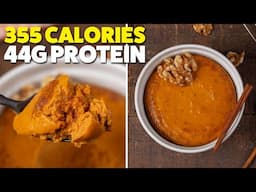 Pumpkin Protein Custard | A Quick, Healthy, & Easy Dessert!